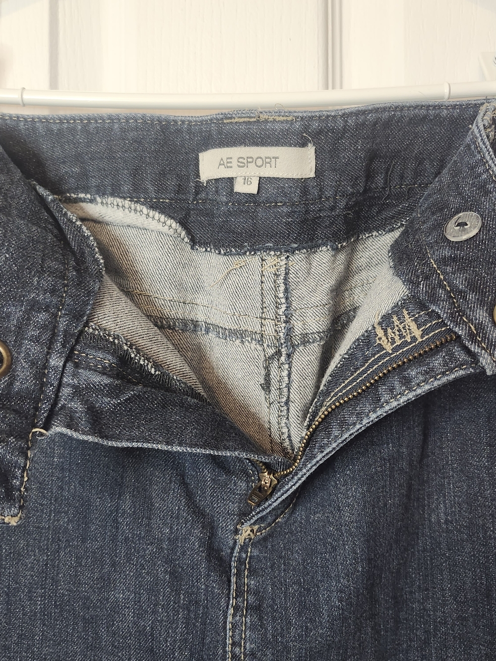 AE SPORT Denim Skirt Sz 16 - Picture 3 of 3